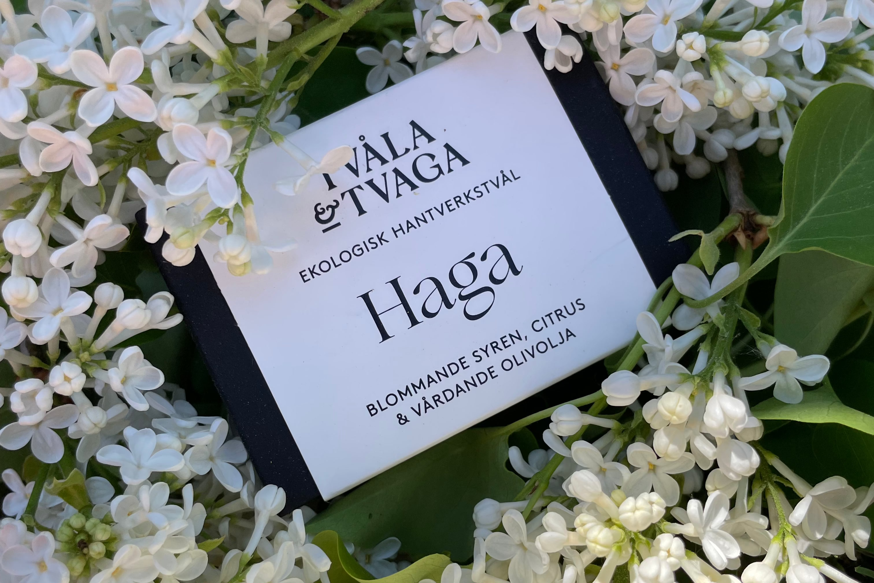 Syrendoftande tvål från Tvåla & Tvaga
