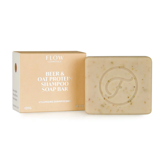 Flow Cosmetics, Beer &amp; Oat Shampoo Soap
